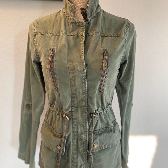 Arizona Jean Company Jackets & Blazers - ***SOLD***Arizona Jeans Green Utility Jacket